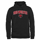 Men's Arkansas State Red Wolves Proud Mascot Pullover Hoodie - Black,baseball caps,new era cap wholesale,wholesale hats
